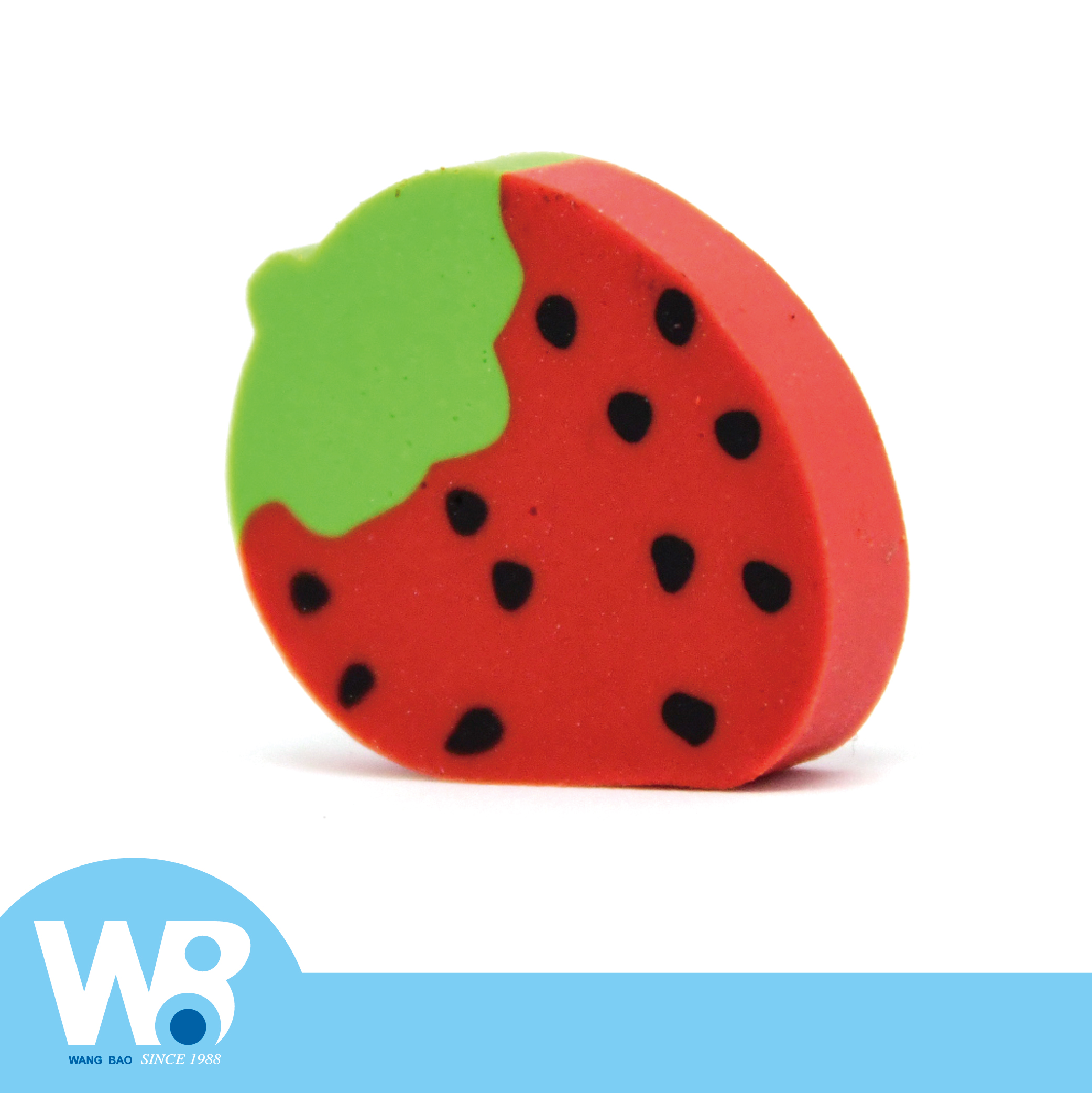 OEM-迷你造型水果橡皮擦-草莓