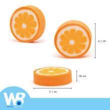 OEM-迷你造型水果橡皮擦-橘子